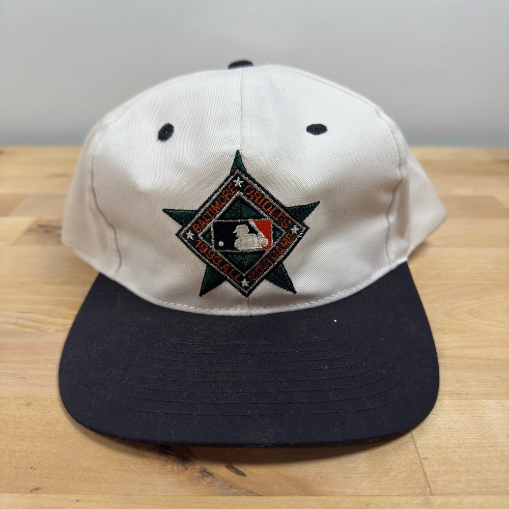 Vintage 1993 MLB All Star Game Baltimore Orioles Snapback Hat Twins Enterprise